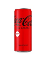 Напиток Coca-Cola Zero 0,33л*15 жб Грузия