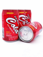 Напиток Cola SANGARIA Лос-Анджелес, ж/б 0,35л*24 Япония