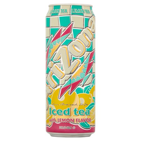 Чай Arizona Lemon with all natural flavors 0,34л ж/б