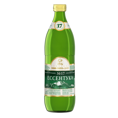 Вода Ессентуки № 17 0,45л*20 стекло