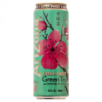 Чай Arizona Extra Sweet Green Tea 0,68л*24 ж/б