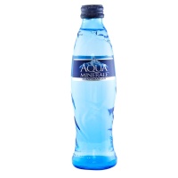 Вода Аква минерале 0.26л*12 газ