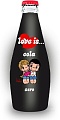Напиток LOVE IS Кола без сахара 0,3*12 стекло