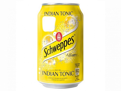 Напиток Schweppes tonic 0,33л*24 ж/б