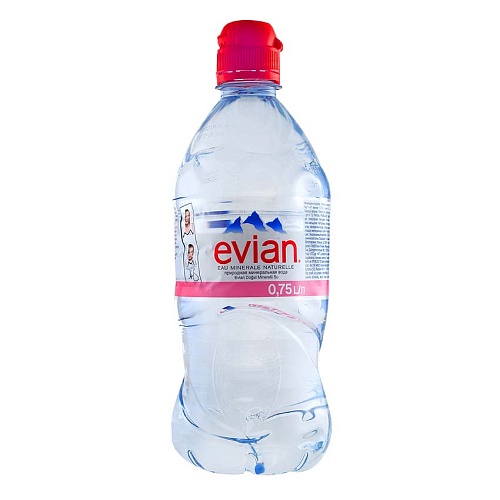 Вода Evian 0,75л*12 спорт