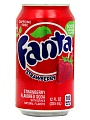 Напиток Fanta Strawberry 0,355мл*12 ж/б (США)