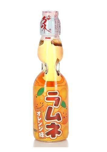 Лимонад RAMUNE Апельсин 0,2л*30 стекло (Япония)
