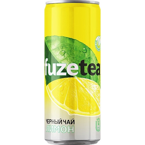 ФьюзТи Лимон ж/б 0.33л*12