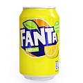 Напиток Fanta Lemon 0,33л*24 ж/б