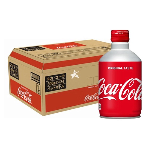 Оригинальный вкус Japan Coca Cola ORIGINAL 300ml*24 Bottle Can